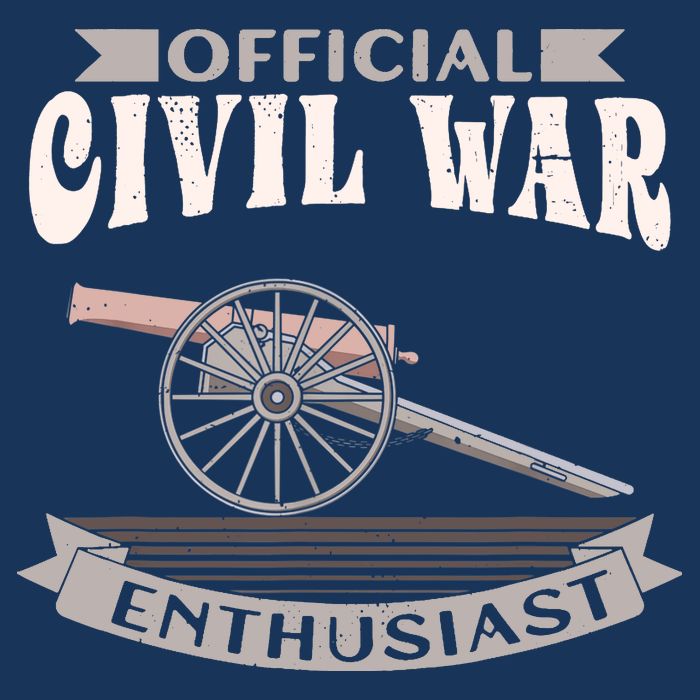 Civil War Enthusiast American Lover US Reenactor Infant Baby Jersey Bodysuit