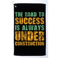 Construction Worker Excavator House Building Site Fore Cool Gift Golf Towel