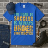 Construction Worker Excavator House Building Site Fore Cool Gift Tall T-Shirt