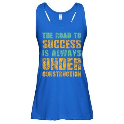 Construction Worker Excavator House Building Site Fore Cool Gift Ladies Essential Flowy Tank