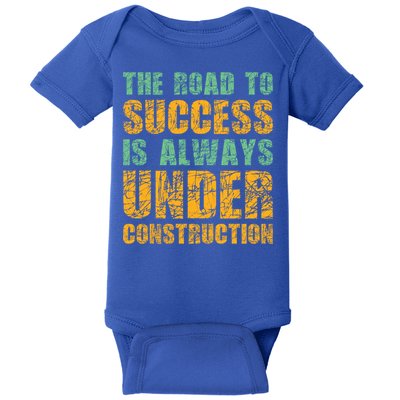Construction Worker Excavator House Building Site Fore Cool Gift Baby Bodysuit