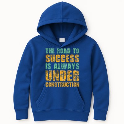 Construction Worker Excavator House Building Site Fore Cool Gift Kids Hoodie