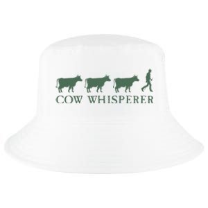 Cow Whisperer Funny Farmer Farming Lovers Outfit Cool Comfort Performance Bucket Hat