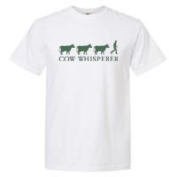 Cow Whisperer Funny Farmer Farming Lovers Outfit Garment-Dyed Heavyweight T-Shirt