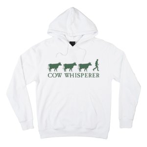 Cow Whisperer Funny Farmer Farming Lovers Outfit Hoodie