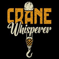 Crane Whisperer Funny Crane Operator Sustainable Bucket Hat