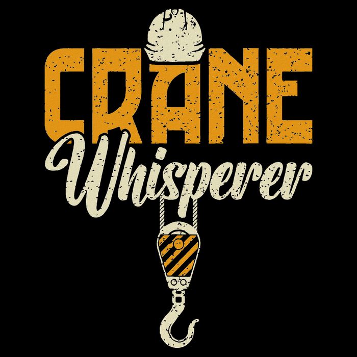 Crane Whisperer Funny Crane Operator Sustainable Bucket Hat