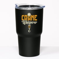 Crane Whisperer Funny Crane Operator Tumbler