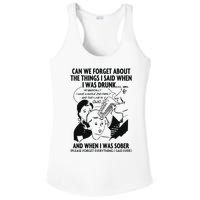 Can We Forget About The Things I Said When I Was Drunk Ladies PosiCharge Competitor Racerback Tank