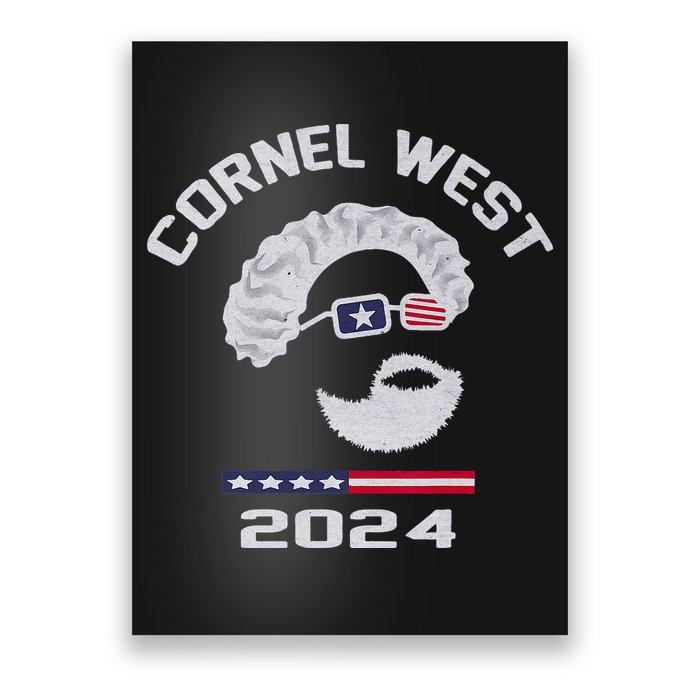 Cornel West for President 2024 Portrait Cornel West 253 Poster