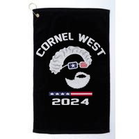 Cornel West for President 2024 Portrait Cornel West 253 Golf Towel