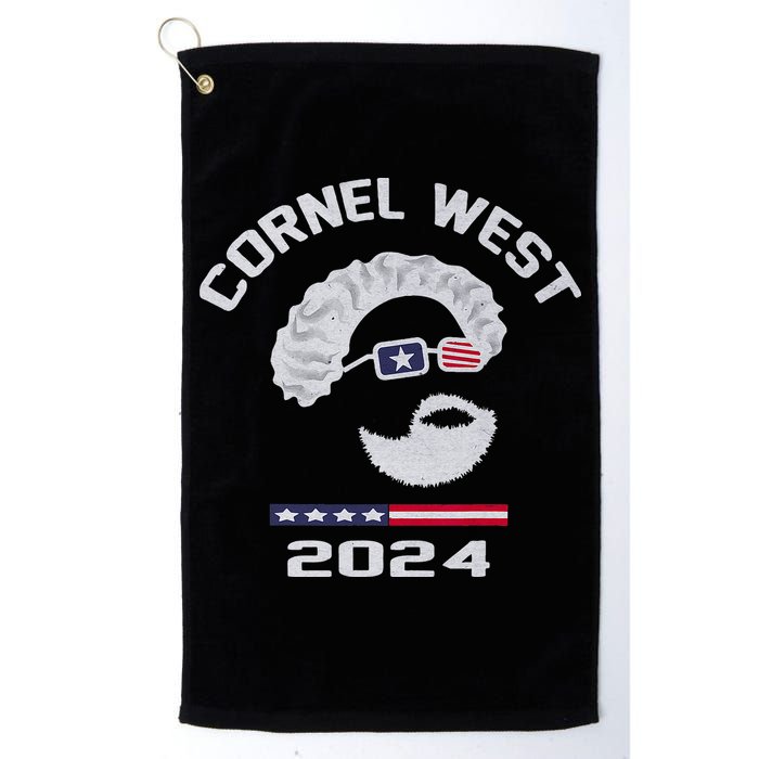 Cornel West for President 2024 Portrait Cornel West 253 Golf Towel