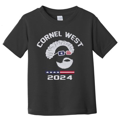 Cornel West for President 2024 Portrait Cornel West 253 Toddler T-Shirt