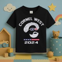 Cornel West for President 2024 Portrait Cornel West 253 Toddler T-Shirt