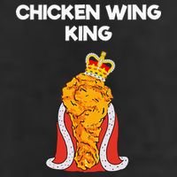 Chicken Wing Fan King 7 Panel Mesh Trucker Snapback Hat