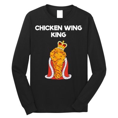 Chicken Wing Fan King Long Sleeve Shirt