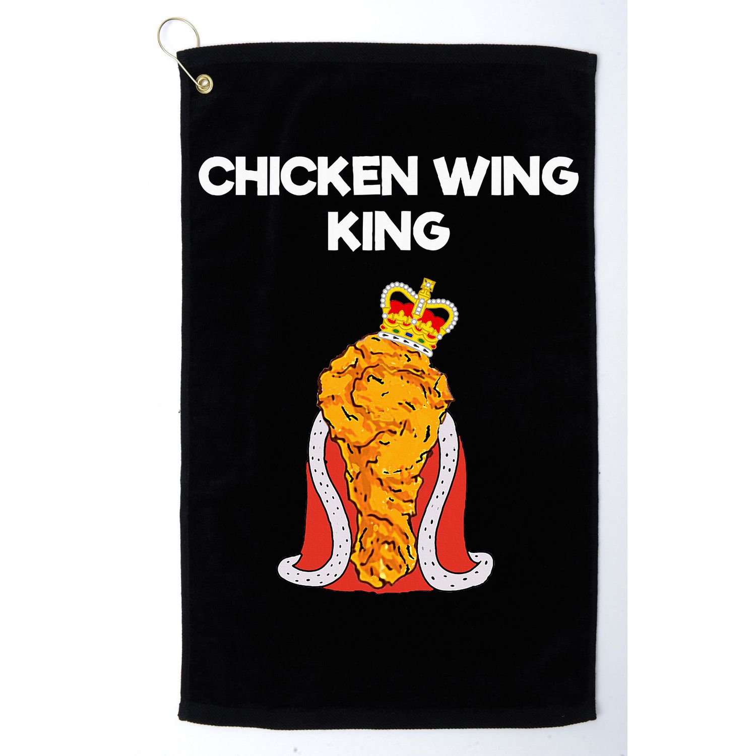 Chicken Wing Fan King Golf Towel