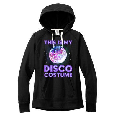 Disco Costume Art 70s 80s Party Disco Lover Women's Fleece Hoodie