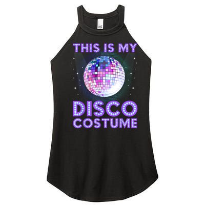 Disco Costume Art 70s 80s Party Disco Lover Women’s Perfect Tri Rocker Tank