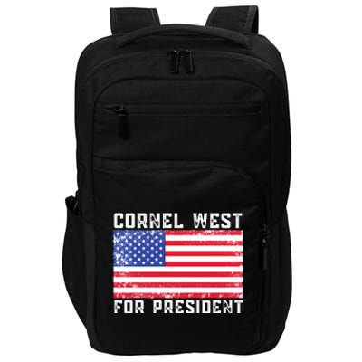 Cornel West For President 2024 Cornel West 2024 Impact Tech Backpack