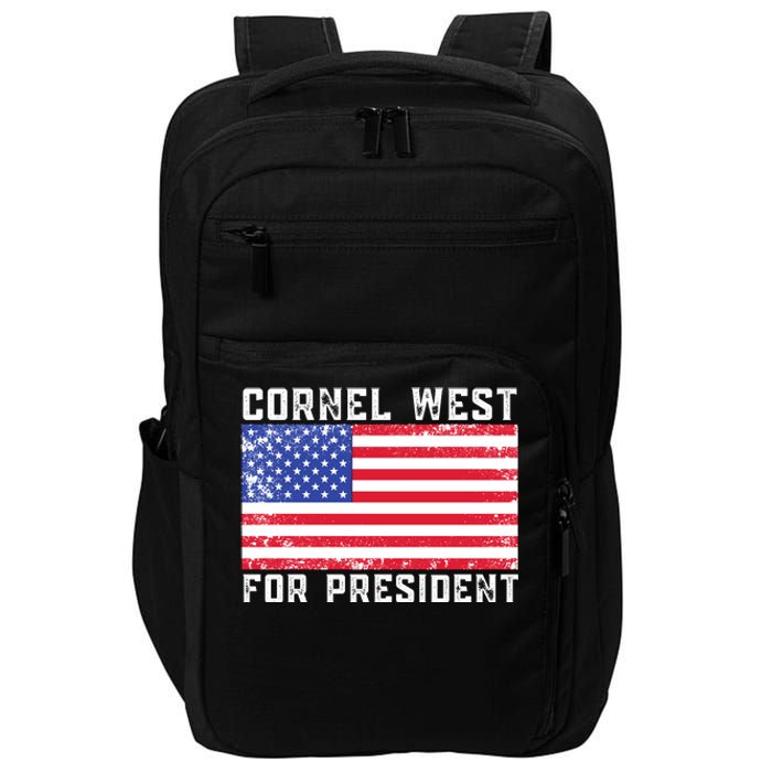 Cornel West For President 2024 Cornel West 2024 Impact Tech Backpack