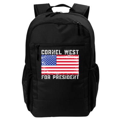 Cornel West For President 2024 Cornel West 2024 Daily Commute Backpack