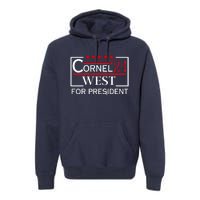 Cornel West For President 2024 Premium Hoodie