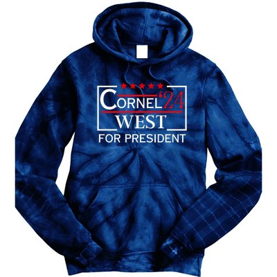 Cornel West For President 2024 Tie Dye Hoodie