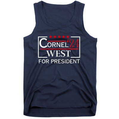 Cornel West For President 2024 Tank Top