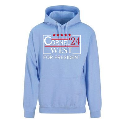 Cornel West For President 2024 Unisex Surf Hoodie