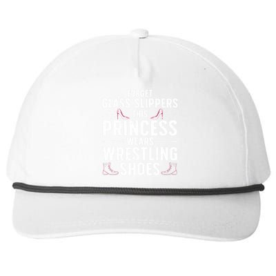 Cool Wrestling For Wo Girl Wrestler Princess Sports Snapback Five-Panel Rope Hat