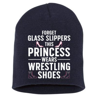 Cool Wrestling For Wo Girl Wrestler Princess Sports Short Acrylic Beanie