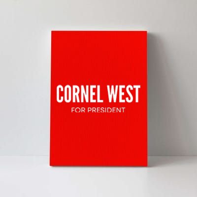 Cornel West For President 2024 Cornel West 2024 Canvas