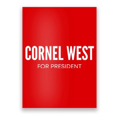 Cornel West For President 2024 Cornel West 2024 Poster