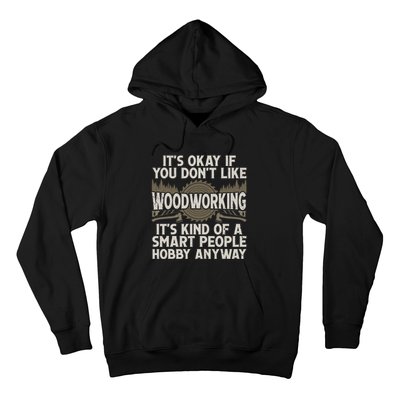 Cool Woodworking For Men Women Woodworker Wood Carver Hoodie