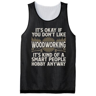 Cool Woodworking For Men Women Woodworker Wood Carver Mesh Reversible Basketball Jersey Tank