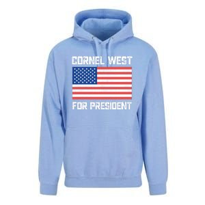 Cornel West For President 2024 Unisex Surf Hoodie