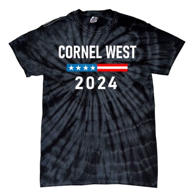 Cornel West For President Cornel West 2024 Tie-Dye T-Shirt