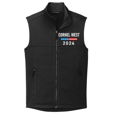 Cornel West For President Cornel West 2024 Collective Smooth Fleece Vest