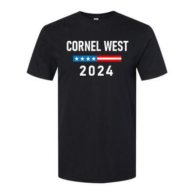 Cornel West For President Cornel West 2024 Softstyle CVC T-Shirt