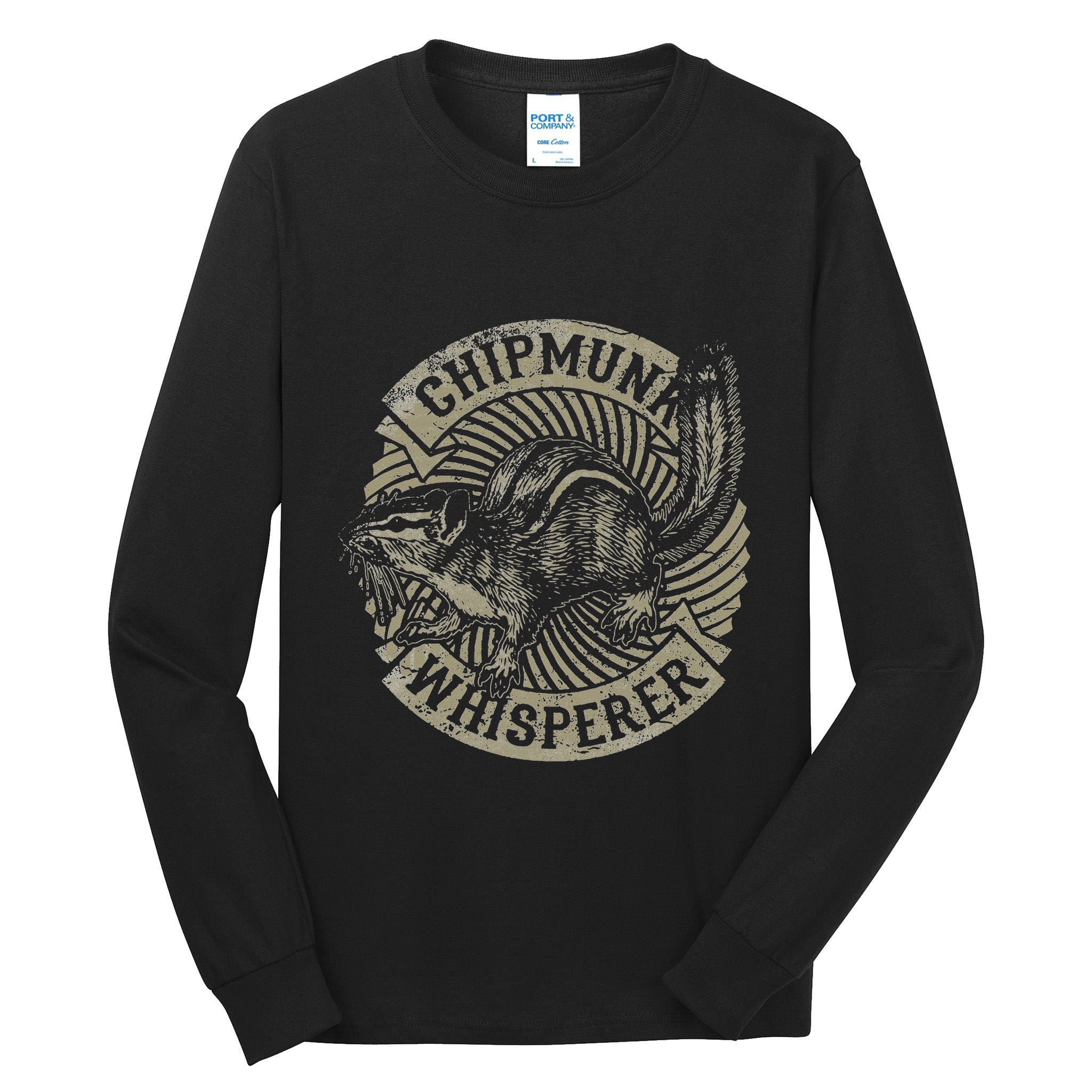 Chipmunk Whisperer Funny Love Squirrel Women Tall Long Sleeve T-Shirt
