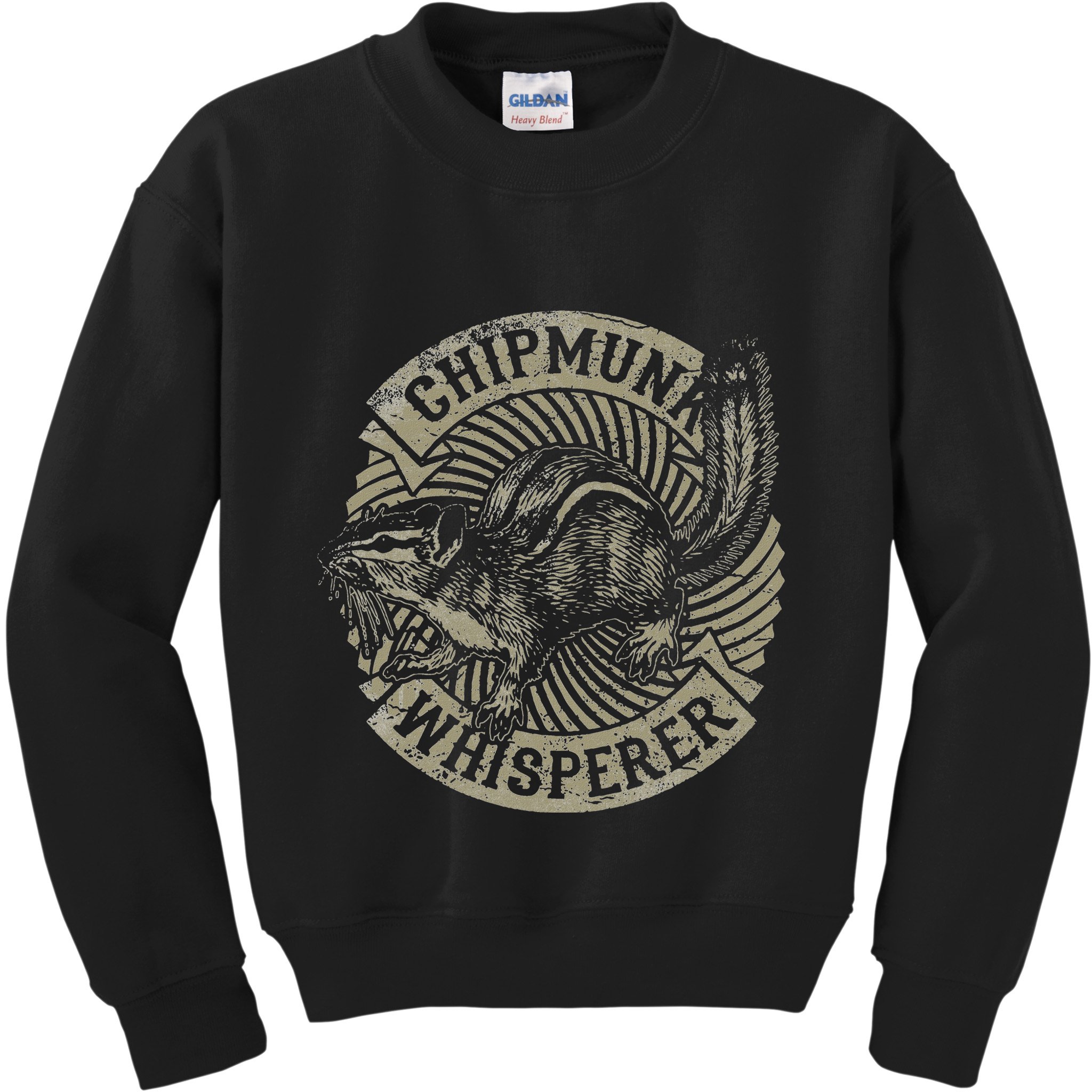 Chipmunk Whisperer Funny Love Squirrel Women Kids Sweatshirt
