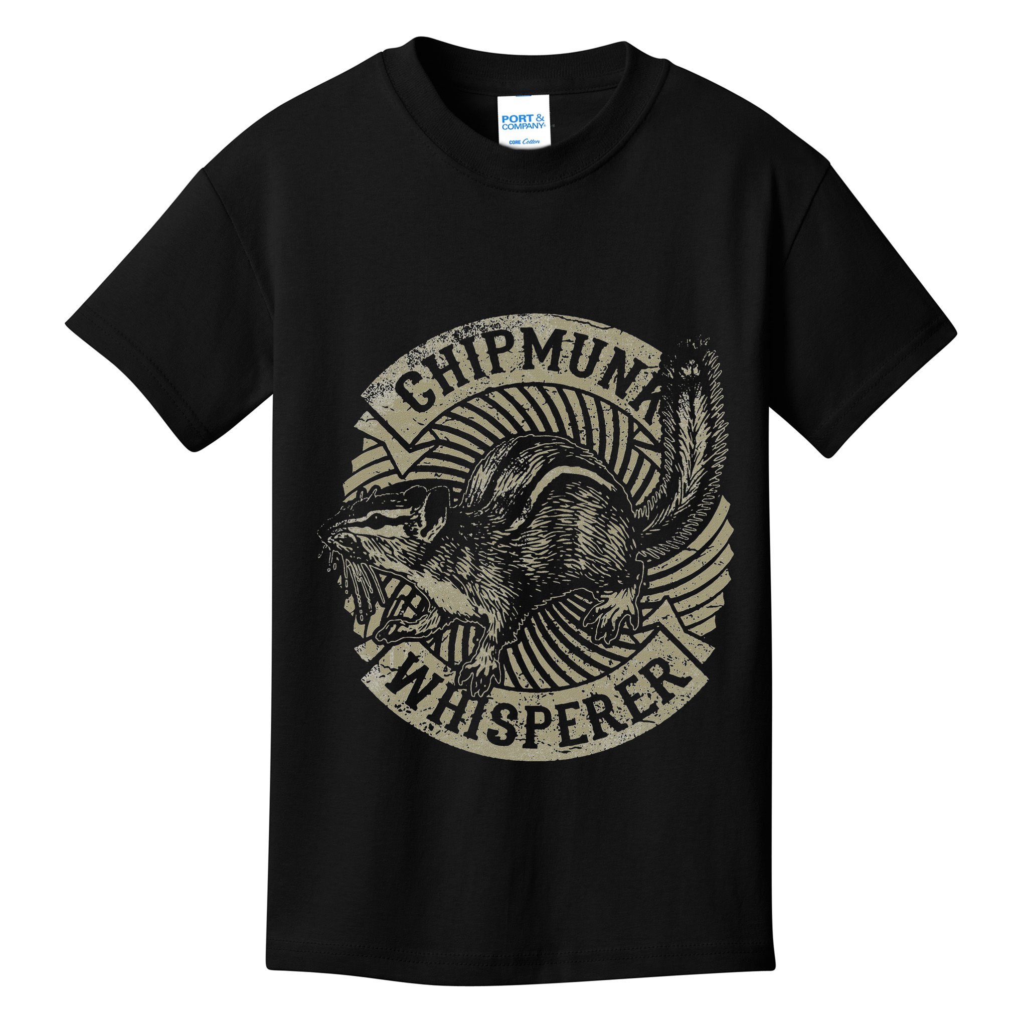 Chipmunk Whisperer Funny Love Squirrel Women Kids T-Shirt
