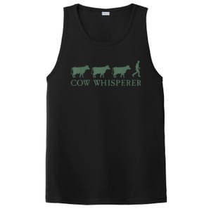 Cow Whisperer Funny Farmer Outfit For Farming Lovers PosiCharge Competitor Tank