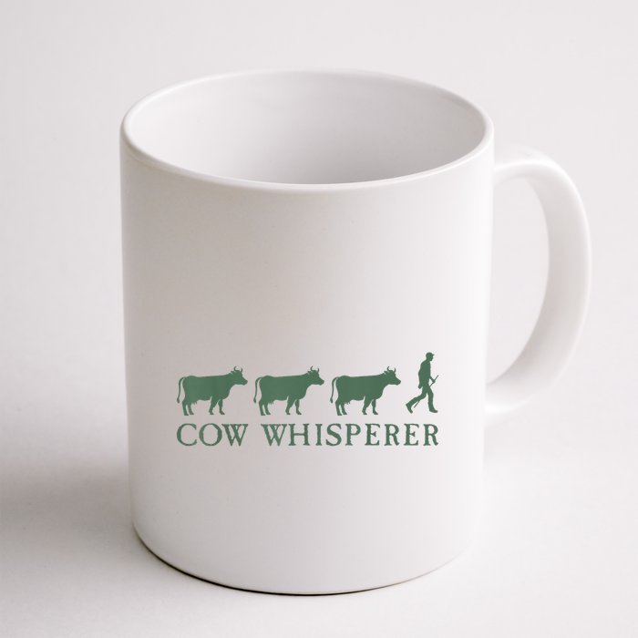 Cow Whisperer Funny Farmer Outfit For Farming Lovers Mug