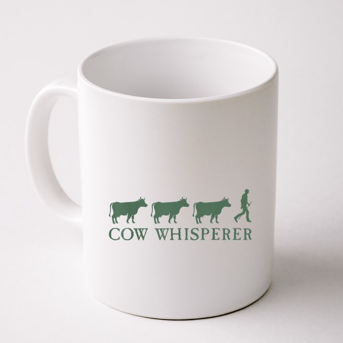 Cow Whisperer Funny Farmer Outfit For Farming Lovers Mug