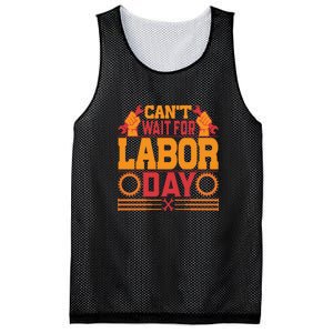 Can't Wiath For Labor Day Gift Plumber Mesh Reversible Basketball Jersey Tank