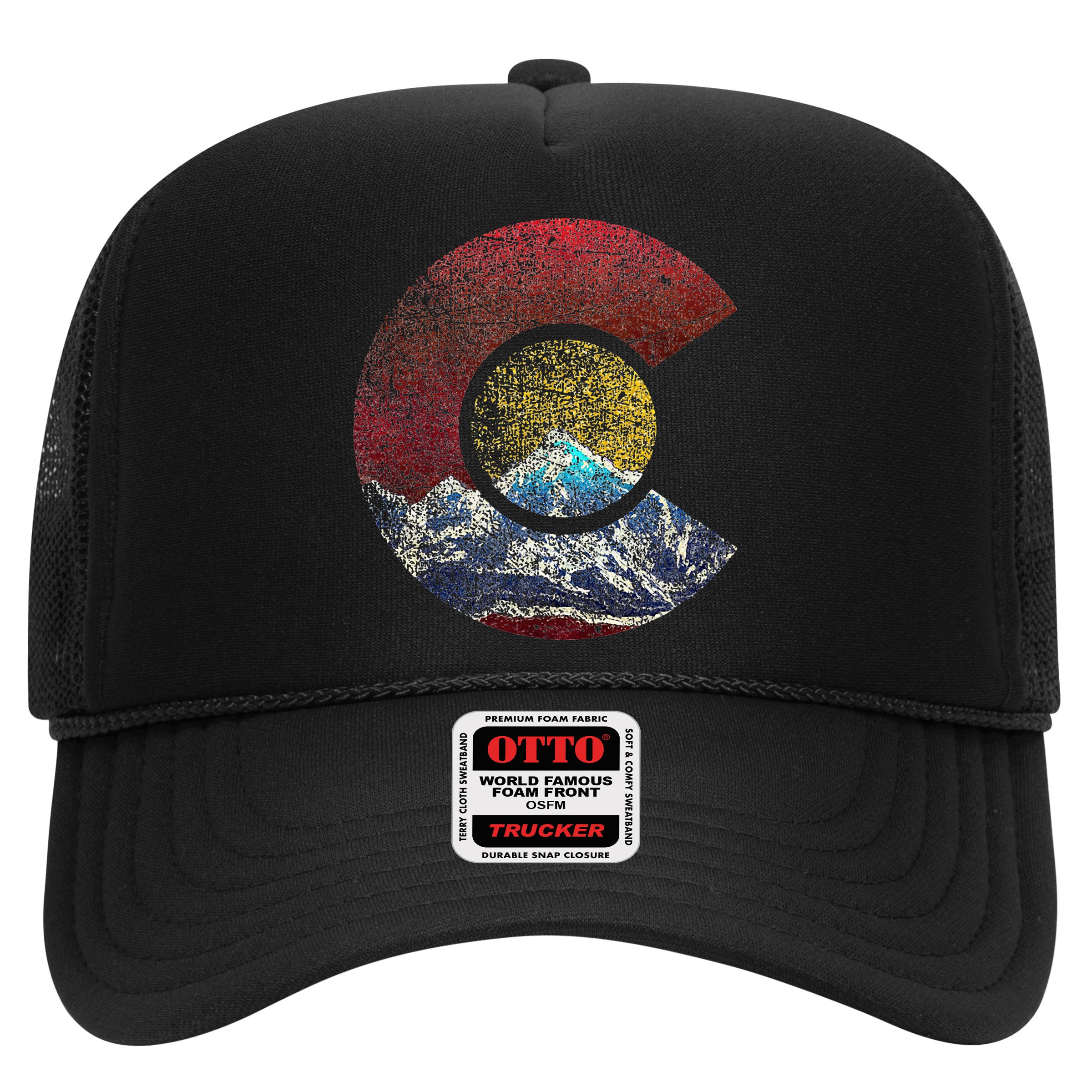 Colorado With Flag Themed Mountain Hat