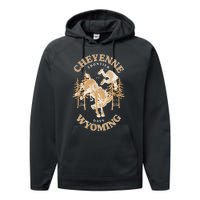 Cheyenne Wyoming Frontier Days Performance Fleece Hoodie