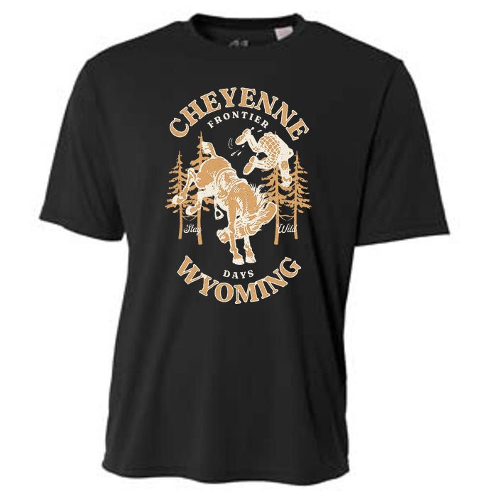 Cheyenne Wyoming Frontier Days Cooling Performance Crew T-Shirt